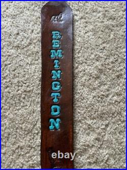 NEW REMINGTON Custom Leather Rifle Sling Hand Made And Made in the USA