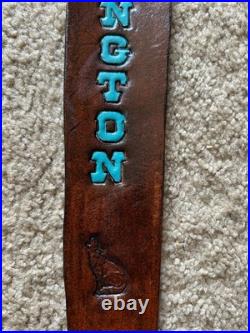 NEW REMINGTON Custom Leather Rifle Sling Hand Made And Made in the USA