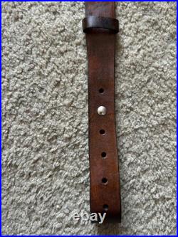 NEW REMINGTON Custom Leather Rifle Sling Hand Made And Made in the USA