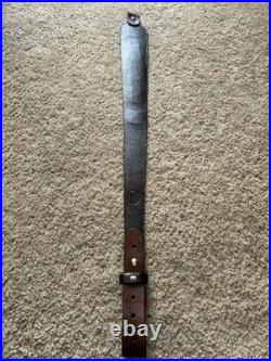 NEW REMINGTON Custom Leather Rifle Sling Hand Made And Made in the USA