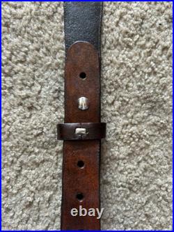 NEW REMINGTON Custom Leather Rifle Sling Hand Made And Made in the USA