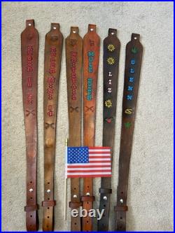 NEW Ruger 10-22 Custom Leather Rifle Sling Hand Made And Made in the USA