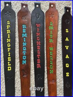 NEW SPRINGFIELD Custom Leather Rifle Sling Hand Made And Made in the USA