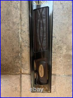 NEW Vero Vellini Premium Leather Gun Sling Brown/QR Rifle Sling #V17232
