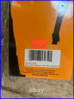 NEW Vero Vellini Premium Leather Gun Sling Brown/QR Rifle Sling #V17232