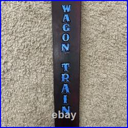 NEW WAGON TRAIN Custom Leather Rifle Sling Hand Made And Made in the USA