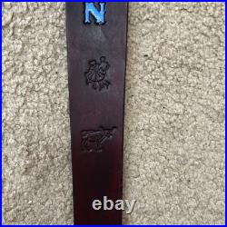 NEW WAGON TRAIN Custom Leather Rifle Sling Hand Made And Made in the USA