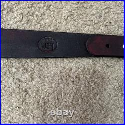 NEW WAGON TRAIN Custom Leather Rifle Sling Hand Made And Made in the USA