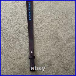 NEW WAGON TRAIN Custom Leather Rifle Sling Hand Made And Made in the USA