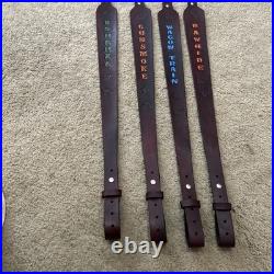 NEW WAGON TRAIN Custom Leather Rifle Sling Hand Made And Made in the USA