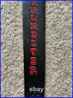NEW WINCHESTER Custom Leather Rifle Sling Hand Made And Made in the USA