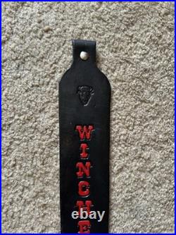 NEW WINCHESTER Custom Leather Rifle Sling Hand Made And Made in the USA