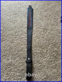 NEW WINCHESTER Custom Leather Rifle Sling Hand Made And Made in the USA