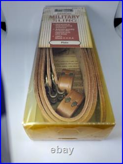 (NOS) Uncle Mike's Leather Adjustable 1 1/4 Military Sling #2611-3 Vintage (NOS) Uncle Mike's Leather Adjustable 1 1/4 Military Sling #2611-3 Vintage
