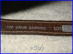 NOS Vintage AA&E Leathercraft Rifle/Shotgun Sling Gun Strap (1001) Top Grain