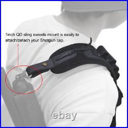 New No Drill Shotgun Cheek Rest Butt Stock with Padded Ammo Sling 12/16/20GA