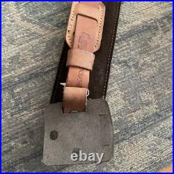New Old Stock PathFinder USA Tooled Leather Embossed Rifle Sling CN393P