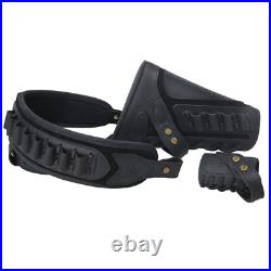 No Drill Leather Gun Sling Strap with Gun Buttstock Sleeve for. 308.30/30.17