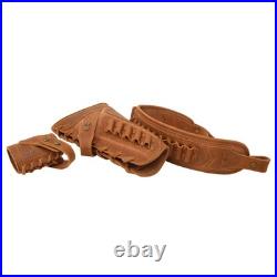No Drill Leather Gun Sling Strap with Gun Buttstock Sleeve for. 357.30/30