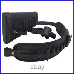 No-Drill Leather Rifle Buttstock Sleeve, Sling, Sling Loop for. 22LR. 30-30.308