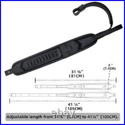 No Drill Leather Rifle Sling with Gun Buttstock for Lever Action Rifles. 357.30