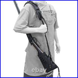 No Drilling Leather Rifle Buttstock, Carry Strap with Sling Loop for. 308.22LR. 357