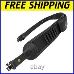 Non-slip Backing Rifle Sling with Thumb Strap