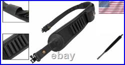 Non-slip Backing Rifle Sling with Thumb Strap