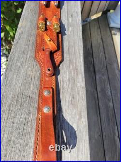 North Brook Iron Custom 4570 Rifle Sling With optional Knife And Sheath