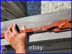 North Brook Iron Custom 4570 Rifle Sling With optional Knife And Sheath