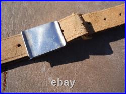 Norwegian Krag jorgensen model 1894 1912 original leather sling w studs Norway