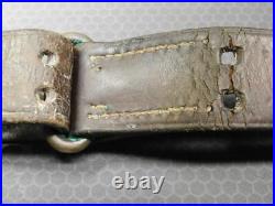Orig WW1-WW2 Model 1907 leather rifle sling. W. T & . 1918