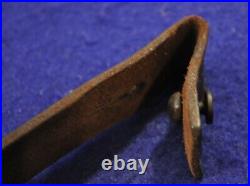 Original Beautiful Wwii Japanese Arisaka Rifle Leather Sling Original Beautiful Wwii Japanese Arisaka Rifle Leather Sling