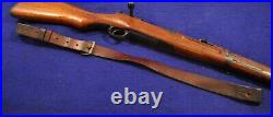 Original Beautiful Wwii Japanese Arisaka Rifle Leather Sling