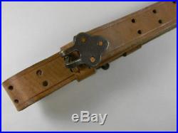 Original Belgian Army Leather Sling For The F. N Mod. 49 Rifle
