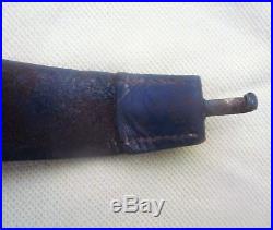 Original Civil War Era Leather Carbine Rifle Sling