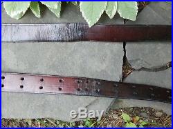 Original Leather Us Military Krag, Trapdoor & Springfield Rifle Sling