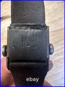 Original Marked WWII German Leather sling for K98 98K Mauser