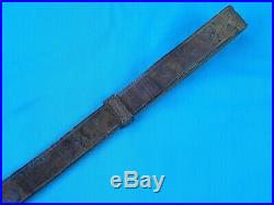 Original RARE US WW2 M 1907 Pattern Boyt 1944 Leather Rifle Sling