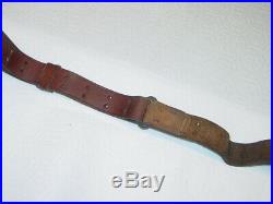 Original WWI Model 1907 Leather Rifle Sling M1907 1903 Springfield 1917 Enfield