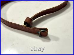 Original WWI WWII Leather Rifle sling, First Aid kit, Carry Strap, Holster
