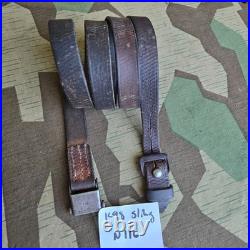 Original WWII German K98 G43 33/40 Mauser Leather Sling L&F Proofed ref. N116 Original WWII German K98 G43 33/40 Mauser Leather Sling L&F Proofed ref. N116