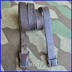 Original WWII German K98 G43 33/40 Mauser Leather Sling L&F Proofed ref. N116
