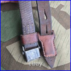Original WWII German K98 G43 33/40 Mauser Leather Sling L&F Proofed ref. N122