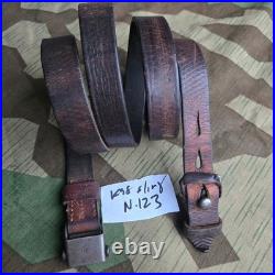 Original WWII German K98 G43 33/40 Mauser Leather Sling L&F Proofed ref. N123