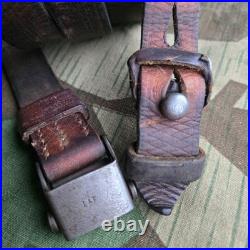 Original WWII German K98 G43 33/40 Mauser Leather Sling L&F Proofed ref. N123
