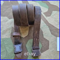 Original WWII German K98 G43 33/40 Mauser Leather Sling L&F Proofed ref. N70
