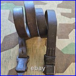 Original WWII German K98 G43 33/40 Mauser Leather Sling L&F proofed N. 79