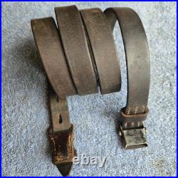 Original WWII German K98 G43 33/40 Mauser Leather Sling L&F proofed N108