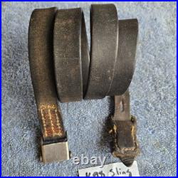 Original WWII German K98 G43 33/40 Mauser Leather Sling N109